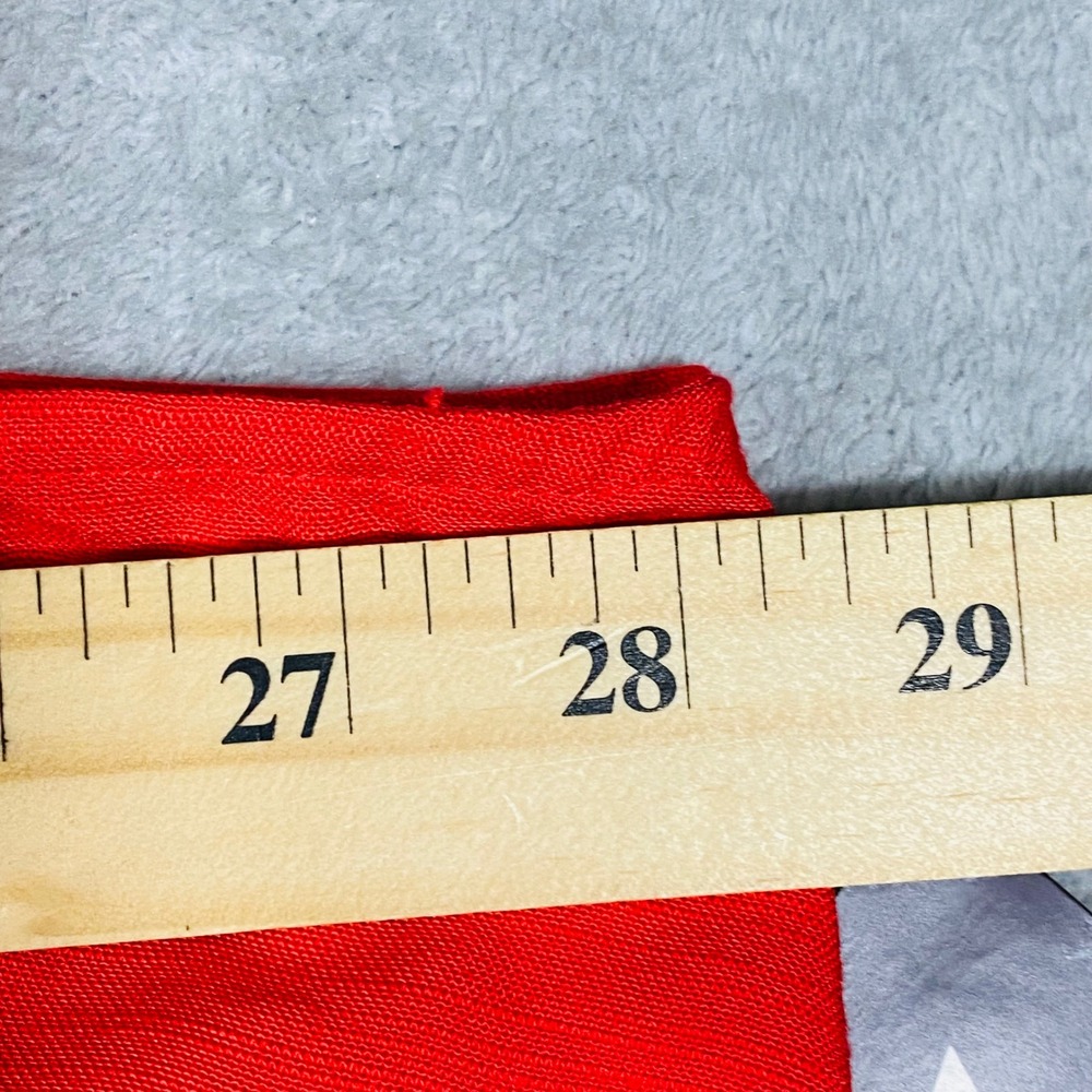 Ava & Viv Camisole Women 4X Red Ruched Drawstring V-Neck Adjustable Straps - Picture 11 of 15